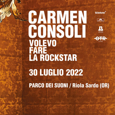 CARMEN CONSOLI - SUMMER TOUR